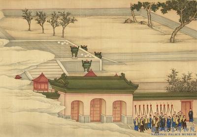 图片[11]-Imperial Rites of Sericulture (Scroll 4: “Offering Cocoons”)-China Archive